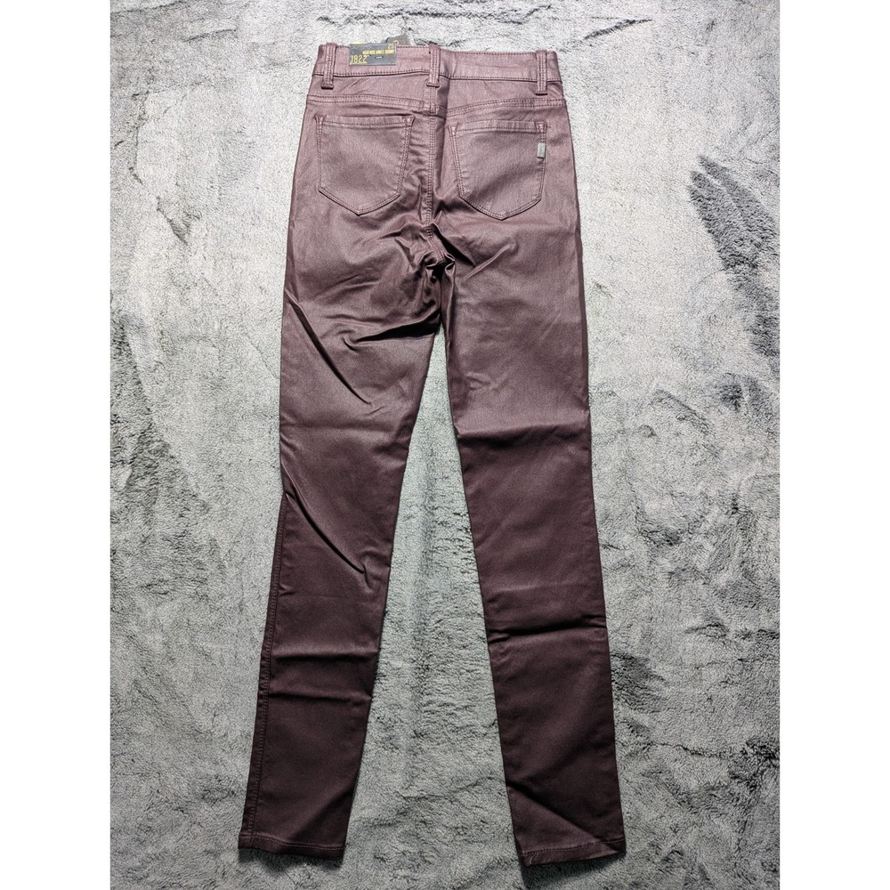 1822 Denim High Rise Ankle Skinny Pants Women's Size 25 Purple - Picture 10 of 13